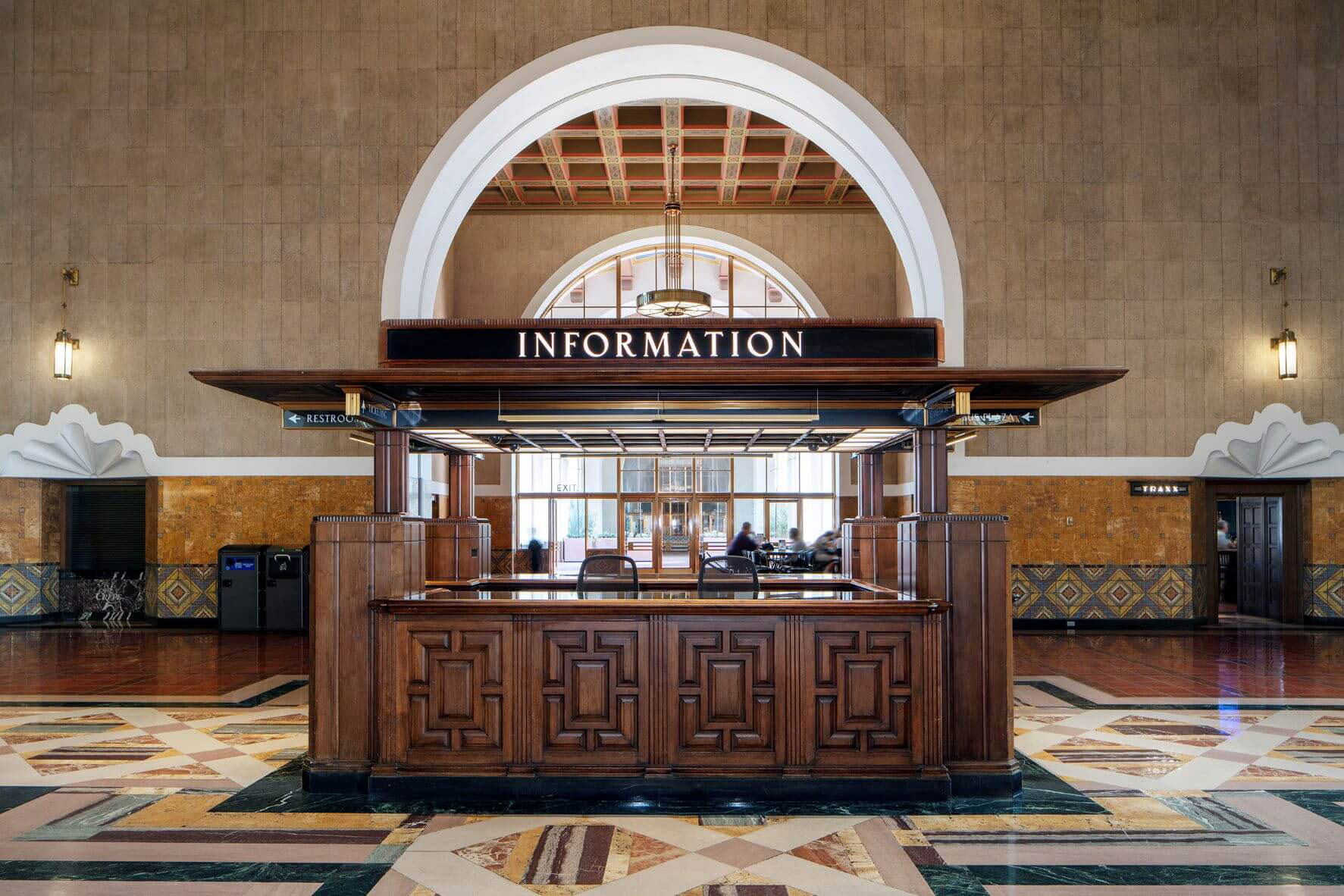 Ticket Concourse Poster