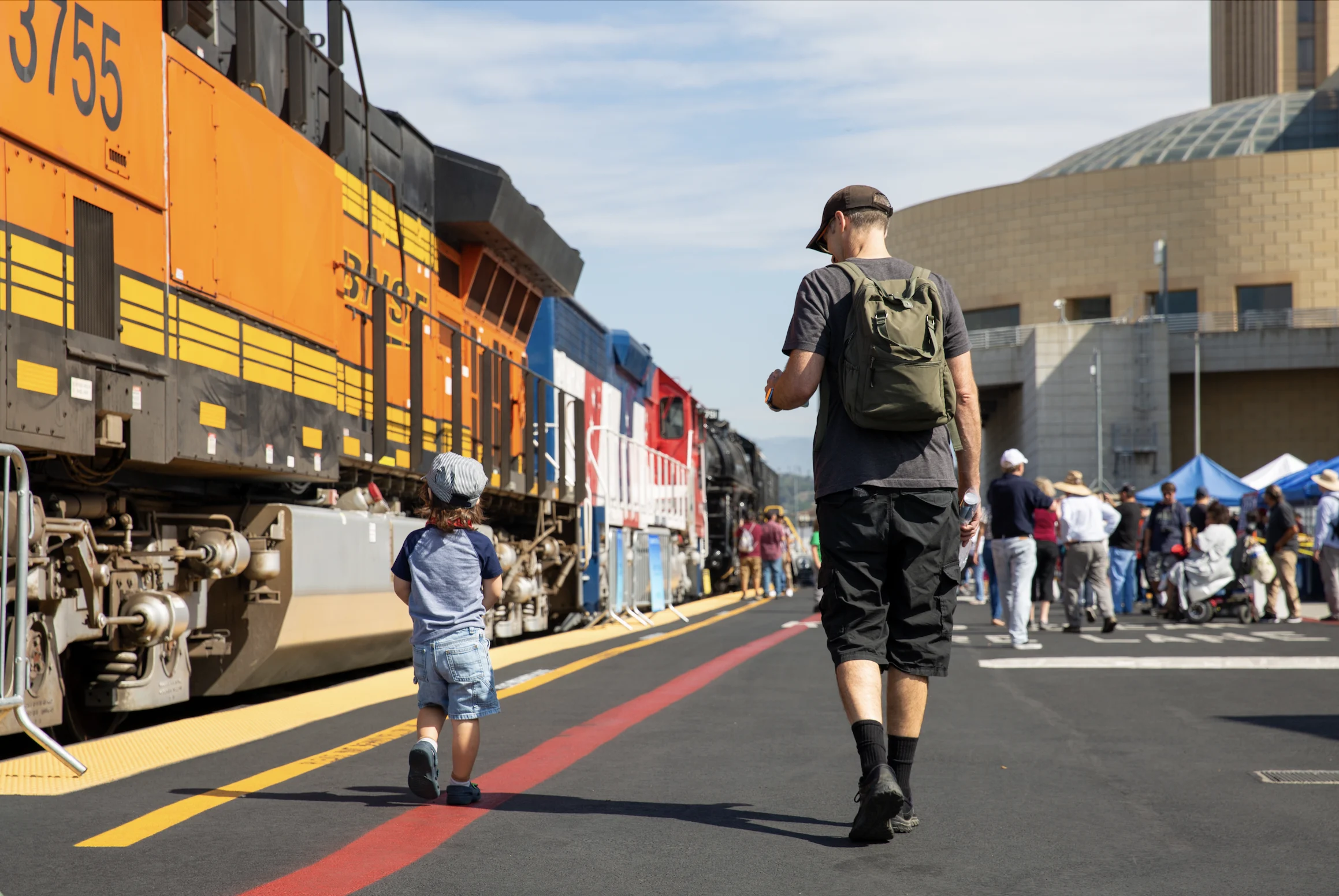 LAUSTrainFestivalSelects Los Angeles Union Station