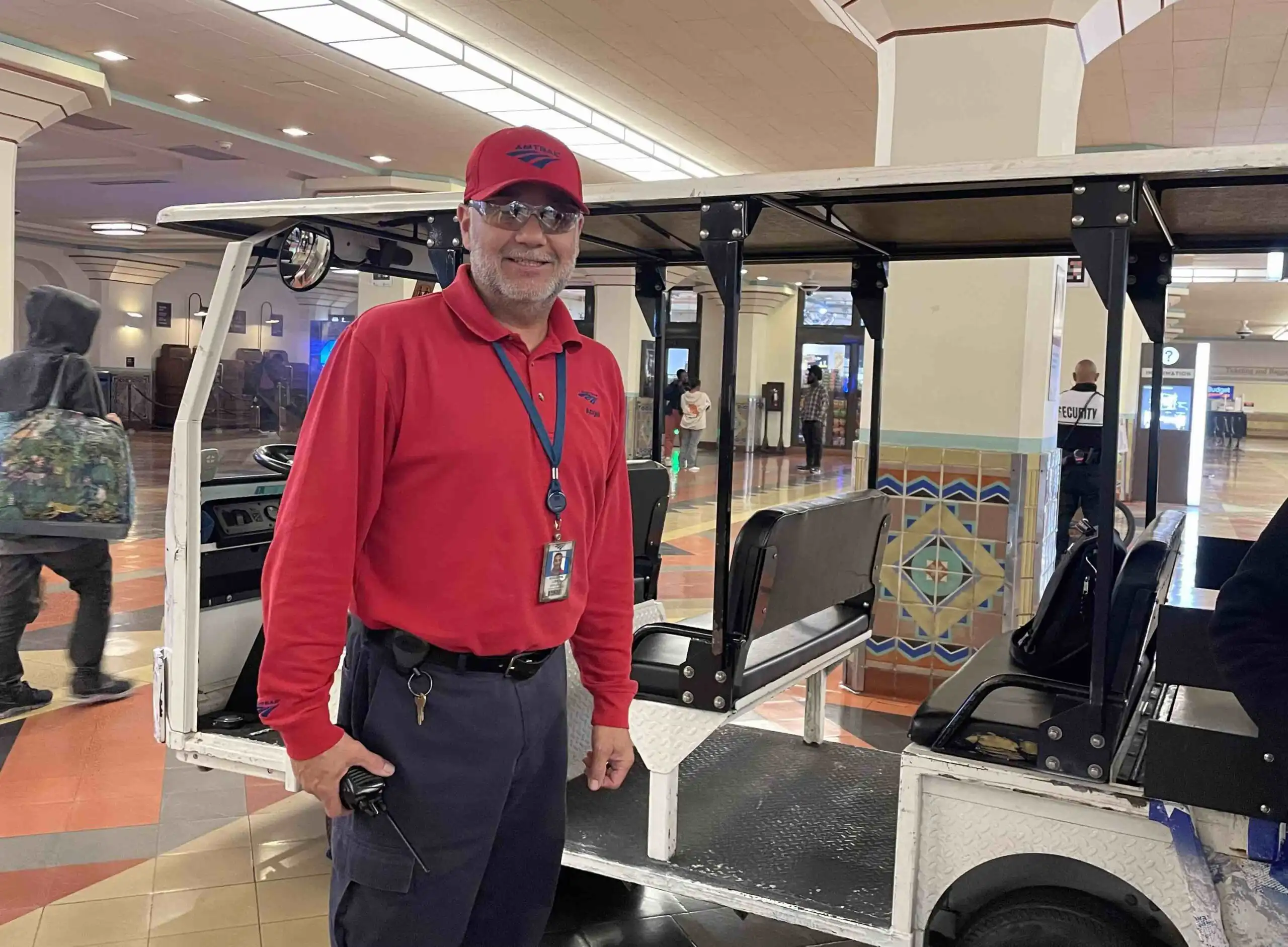 Amtrak Red Cap Union Station Los Angeles