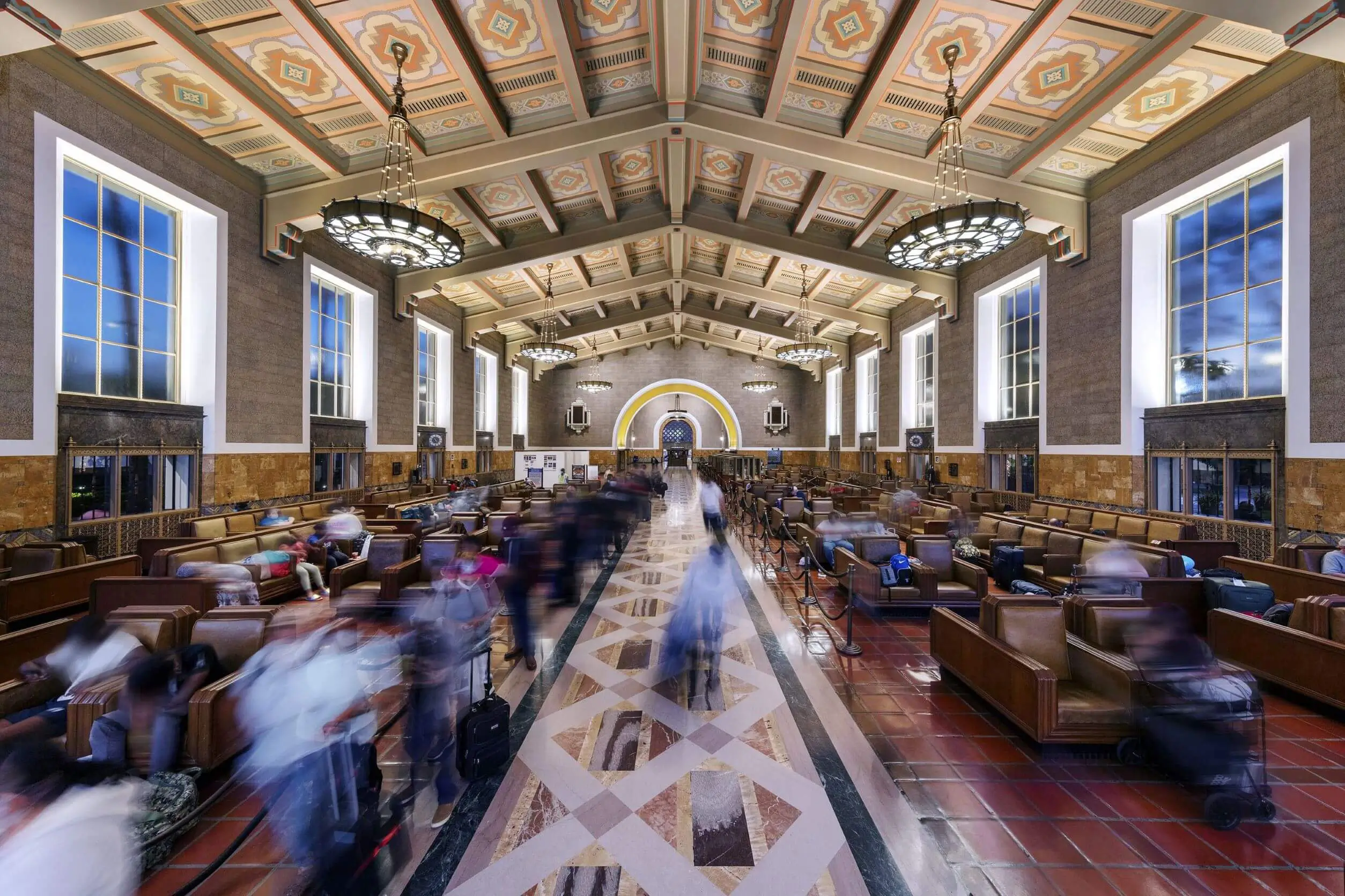 Happenings Slide Architecture Union Station Los Angeles